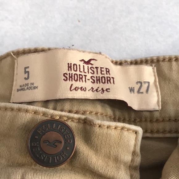 Hollister Jean shorts size 5, Refuge Jean shorts size 6 - Picture 3 of 4